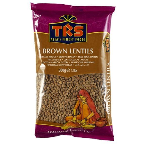 Trs Lentils Brown Whole (Masoor Dal) 20x500gm 