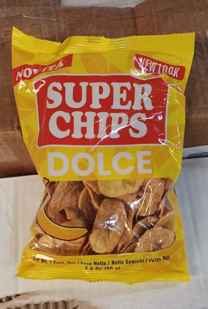 Super (Sweet) Plantain Chips 20x80gm 