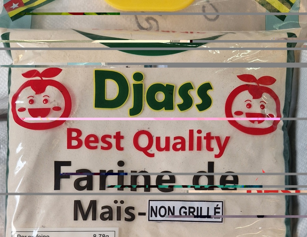DJASS Farine De Mais-Grille Togo 12x2kg.