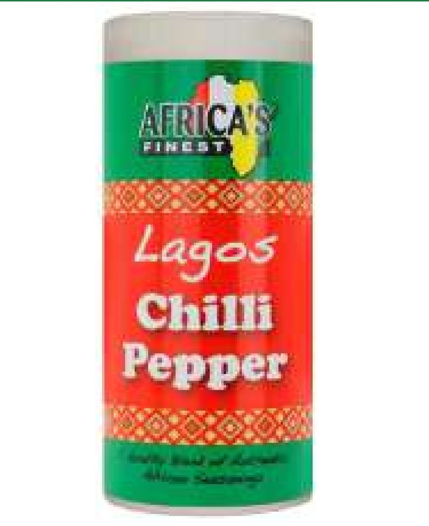 Africa Finest Lagos Chilli/Piment Powder 12x100gm.