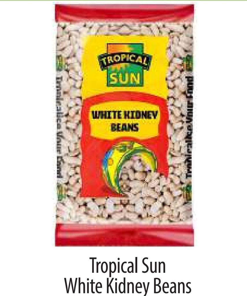 Tropical Sun White Kidney Beans 20x500gm.