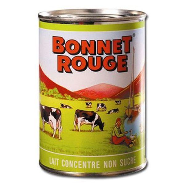 Bonnet Rouge Milk Evaporated No Sugar 2x12x170gm 