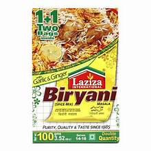 Laziza Zafrani Bombay Biryani Masala 6x100gm.