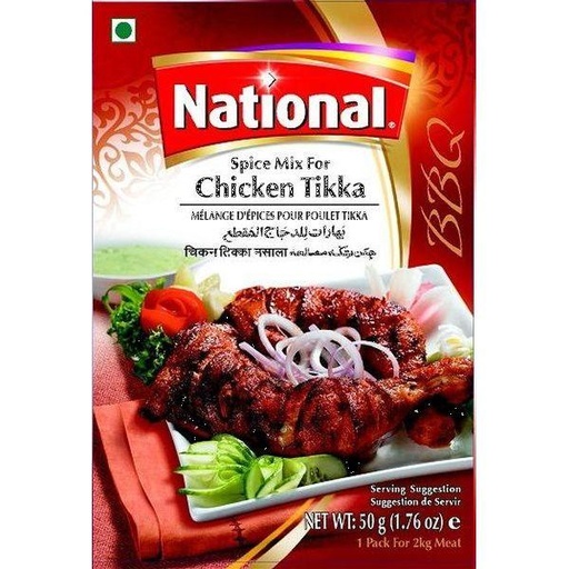 National Spice Tikka Boti 6x88gm 