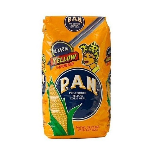 Pan Mais Corn Flour 10x1kg (Orange) Packing.  