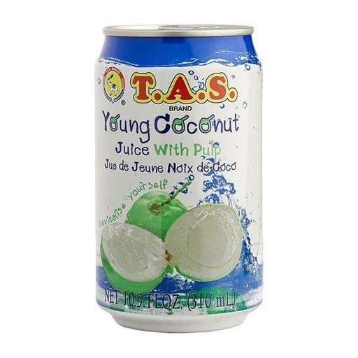 Tas Coconut Juice With Pulp 24x310ml 