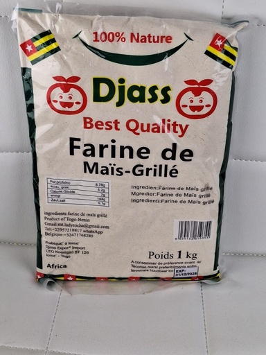 DJASS Farine De Mil Blanc 15x1kg.