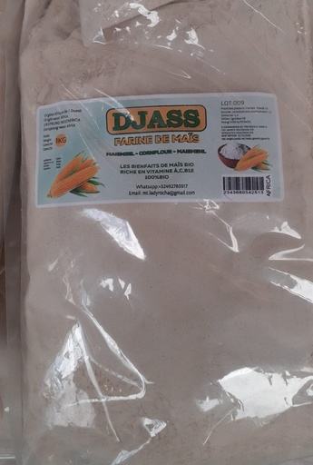 DJASS Farine De Mais (Non-Grille) Togo 8x1kg