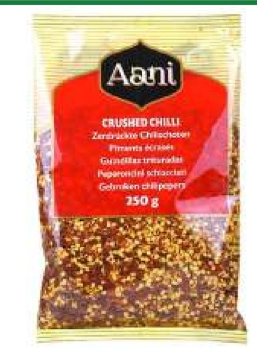 AANI Chilli Crushed 10x250gm. 