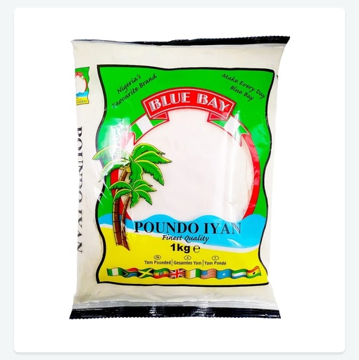 Blue Bay Pounded Iyan 12x1kg
