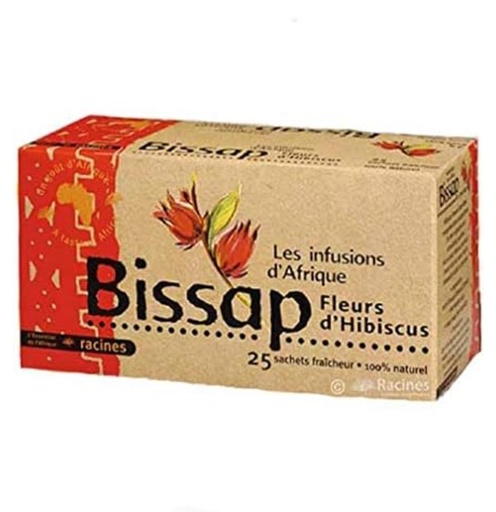 Tisane Bissap Rouge 10x25gm Sachets (40gm).