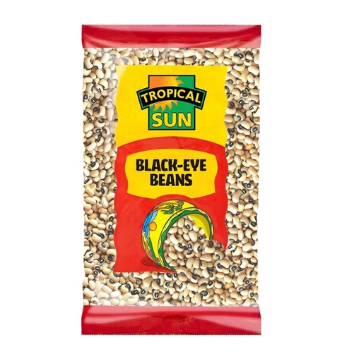 Tropical Sun Black Eye Beans 20x500gm.