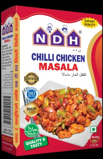 Nepal NDH Chilli Chicken Masala 10x50gm