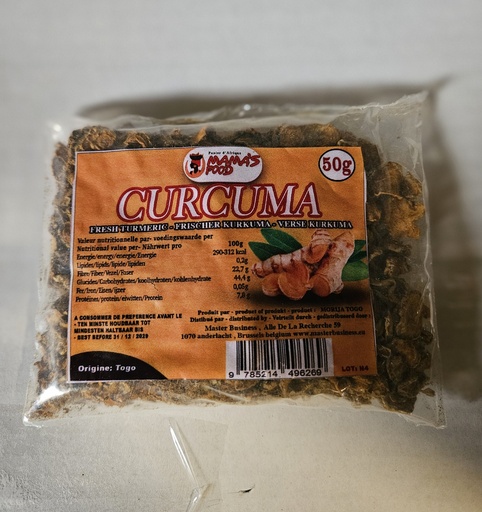 Mamas Food Curcuma African 20x50gm.