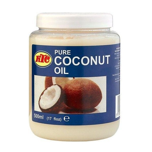 Ktc Coconut Oil / Huile De Noix De Coco Pet 12x500ml