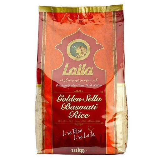 Laila Sella Basmati Rice Red 10kg