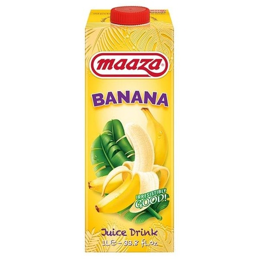 Maaza Banana Tetra Pack 6x1ltr  